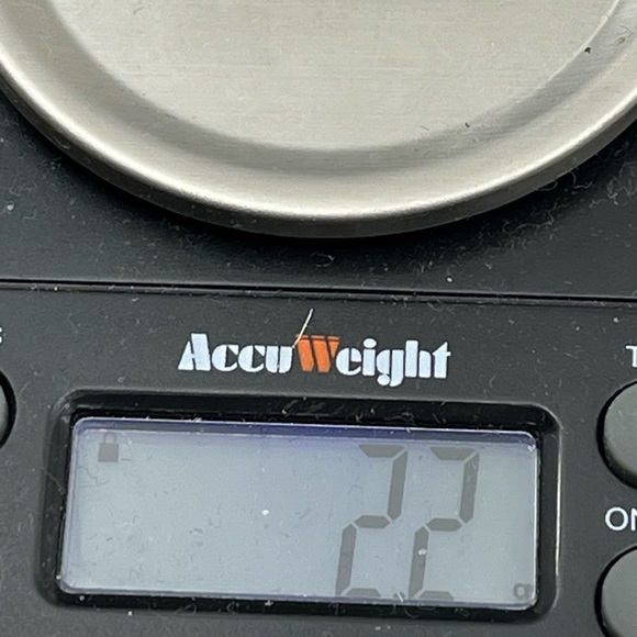 10K White Gold Tanzanite 💎 Diamond Accent Pendant - Vintage Estate, 1990s - Picture 15 of 15